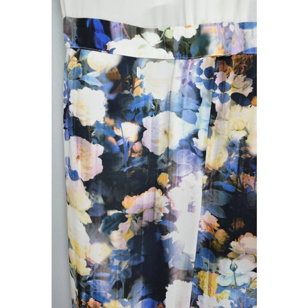 ROBERT RODRIGUEZ COLOR-BLOCK FLORAL JUMPSUIT - Picture 5 of 10